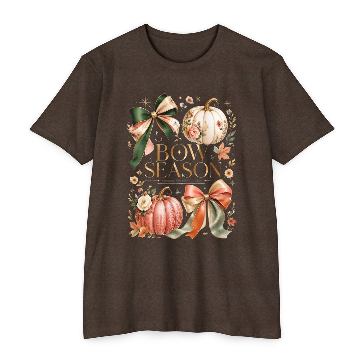 Fall Season Pumpkin Tee — 'Boo-y Season' Autumn Graphic T-Shirt