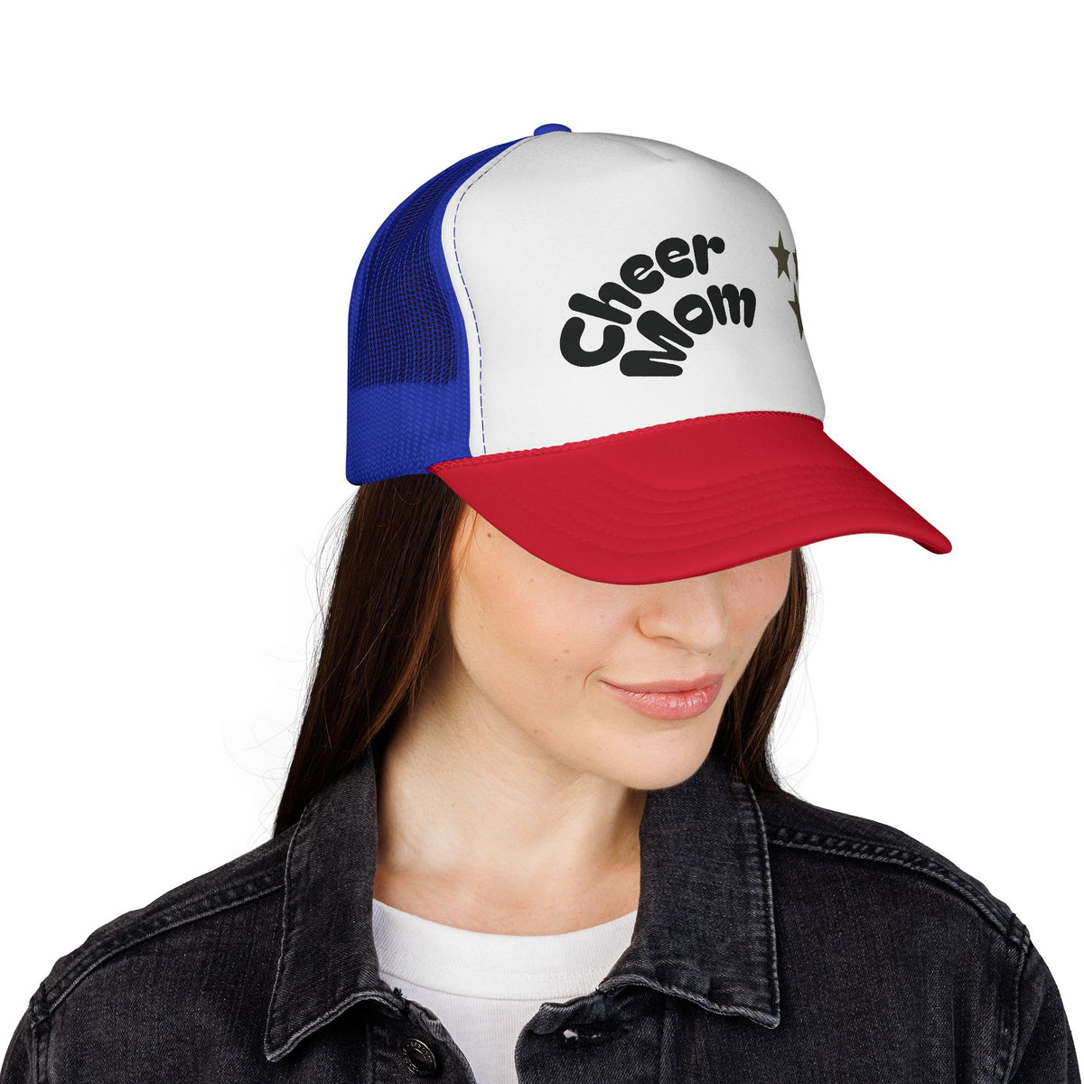Cheer Mom Spirit Squad Trucker Hat