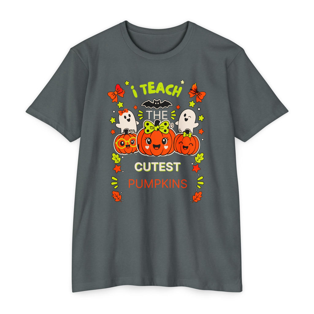 Teacher Halloween T‑Shirt — I Teach the Cutest Pumpkins Tee