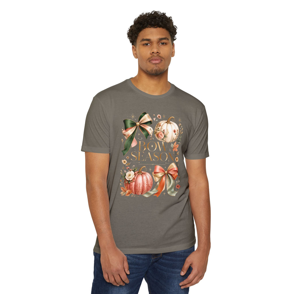 Fall Season Pumpkin Tee — 'Boo-y Season' Autumn Graphic T-Shirt