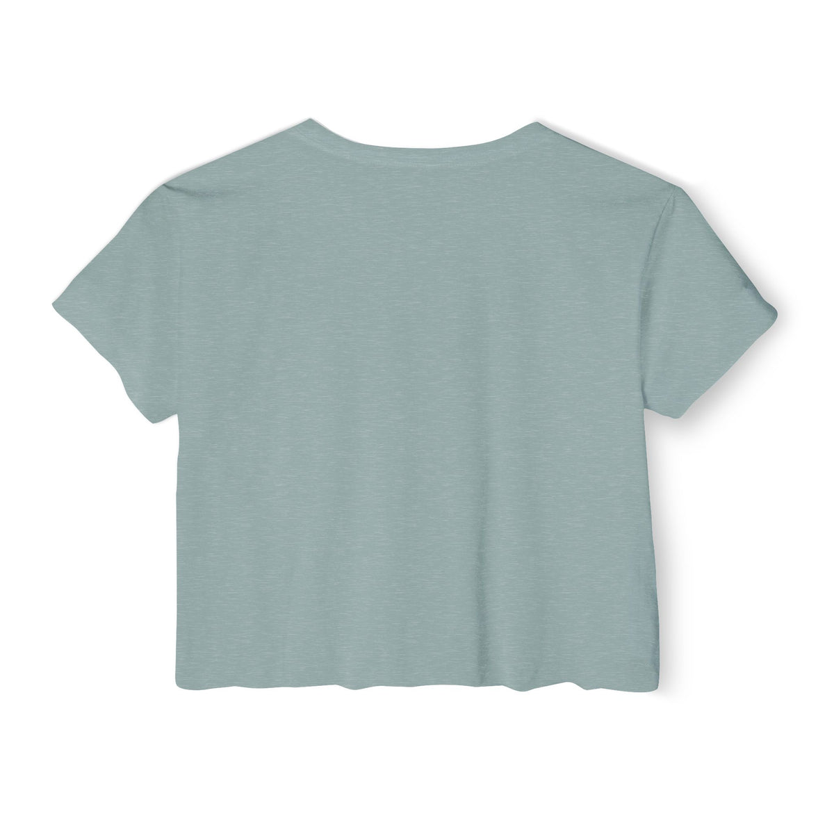 Happy Mind Happy Life Crop Top — Cute Pastel Festival Women's Tee