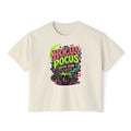 Hocus Pocus Social Club Boxy Tee — Neon Witchy Halloween Shirt