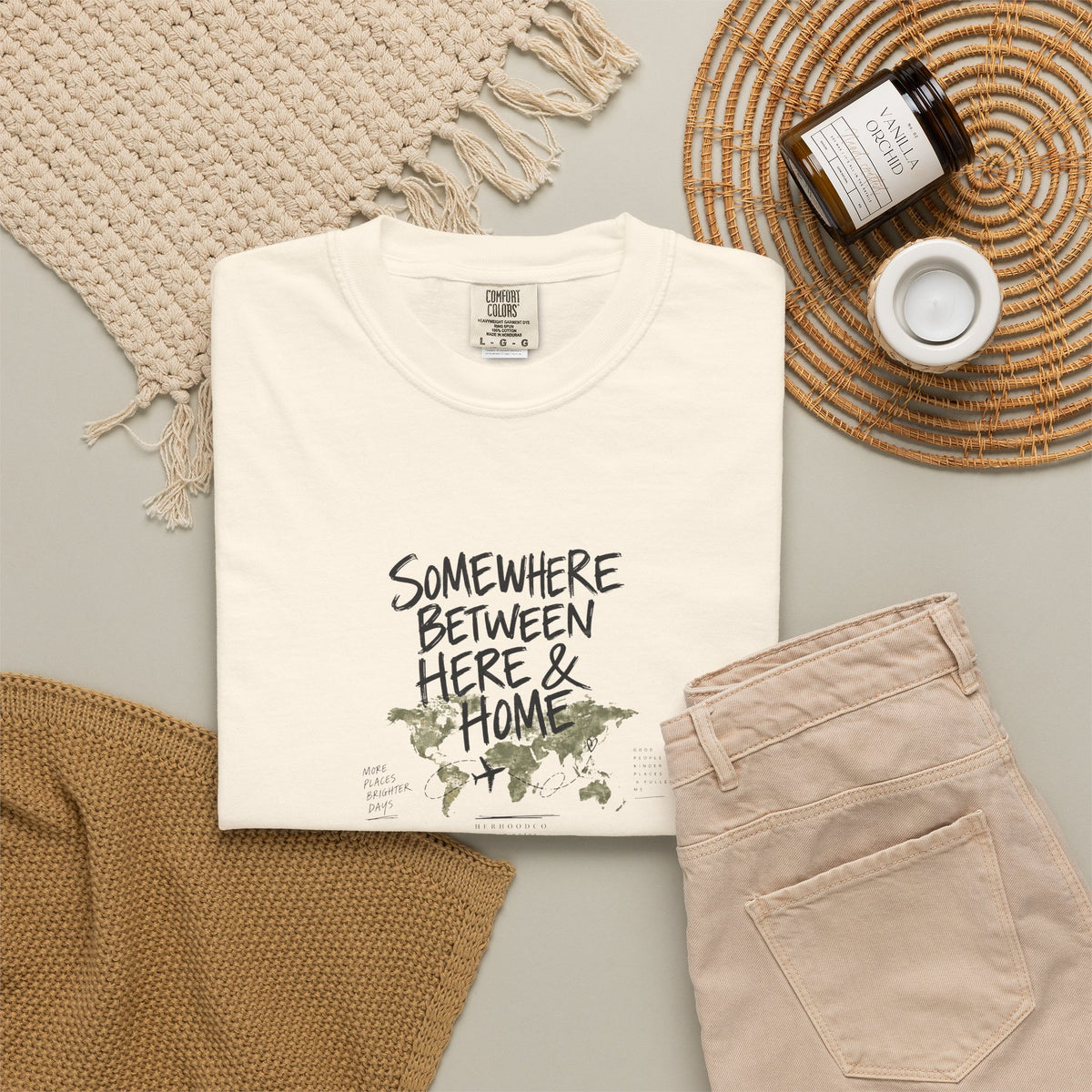 Somewhere Between Here & Home T-Shirt