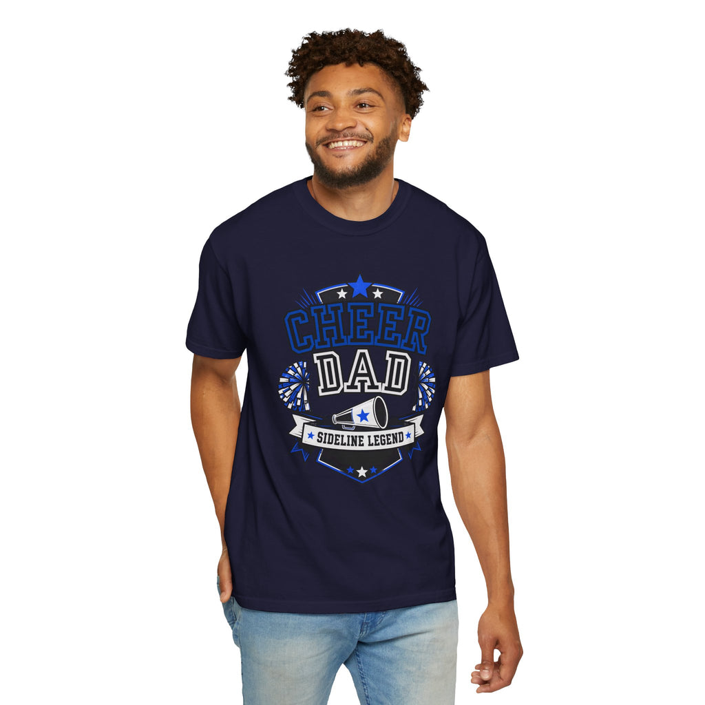Cheer Dad T-Shirt — Sideline Legend Dad Shirt for Cheer Supporters