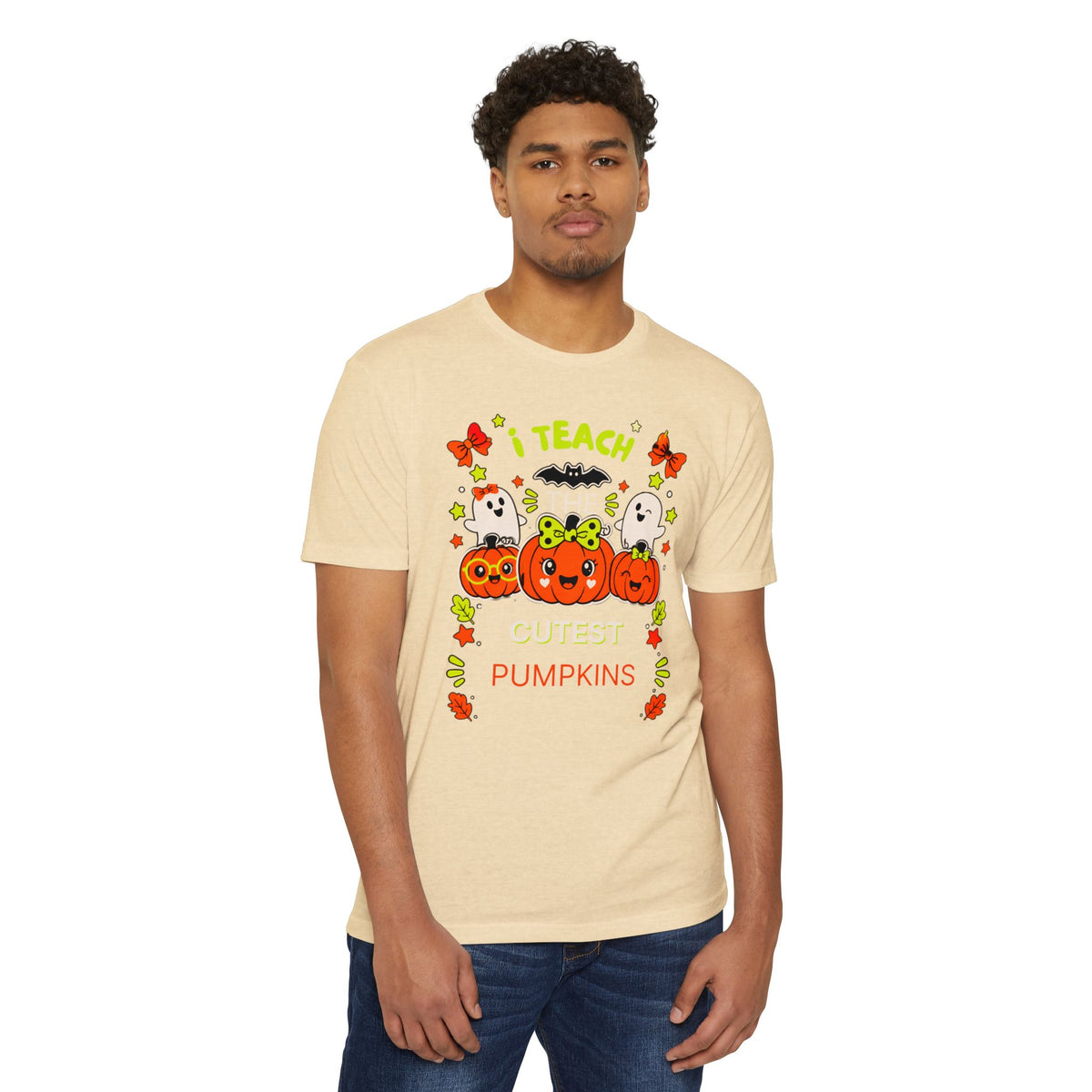 Teacher Halloween T‑Shirt — I Teach the Cutest Pumpkins Tee