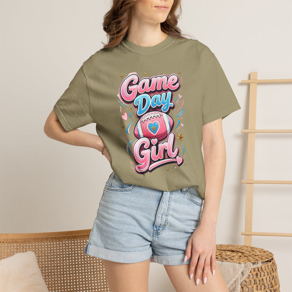 Cheer Mom Name Crew T-Shirt — Personalized Cheerleading Support Tee