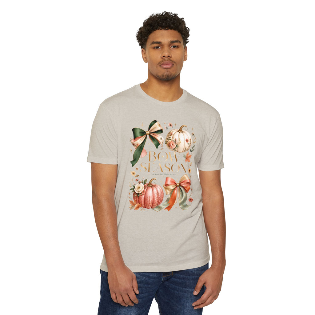 Fall Season Pumpkin Tee — 'Boo-y Season' Autumn Graphic T-Shirt
