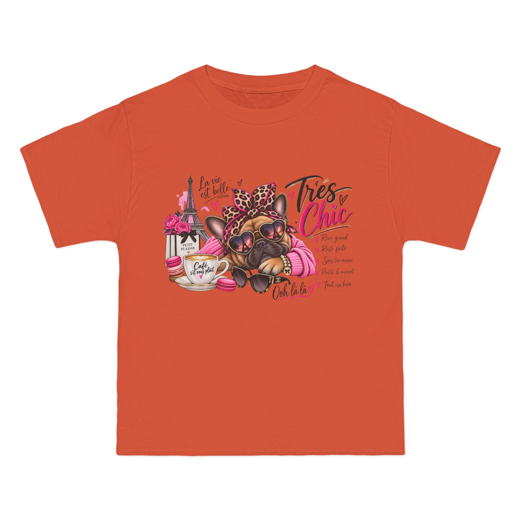 T-Shirt — Très Chic French Bulldog Graphic Tee