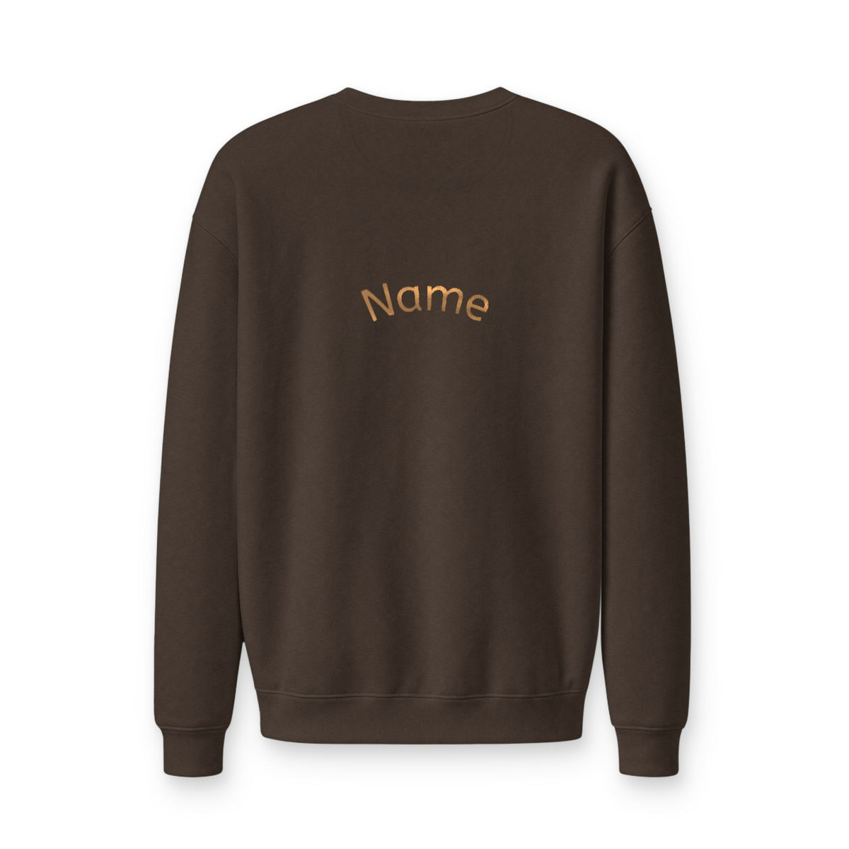 Cheer Mom Crewneck Sweatshirt — Personalized Back Name Fleece