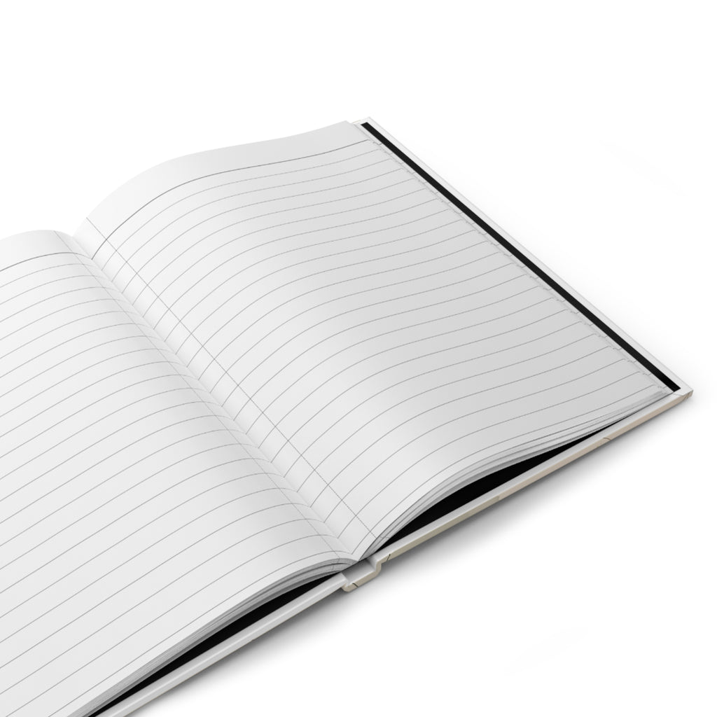Watch Me Rise Hardcover Journal — "I'm Rewriting My Story" Inspirational Lined Notebook