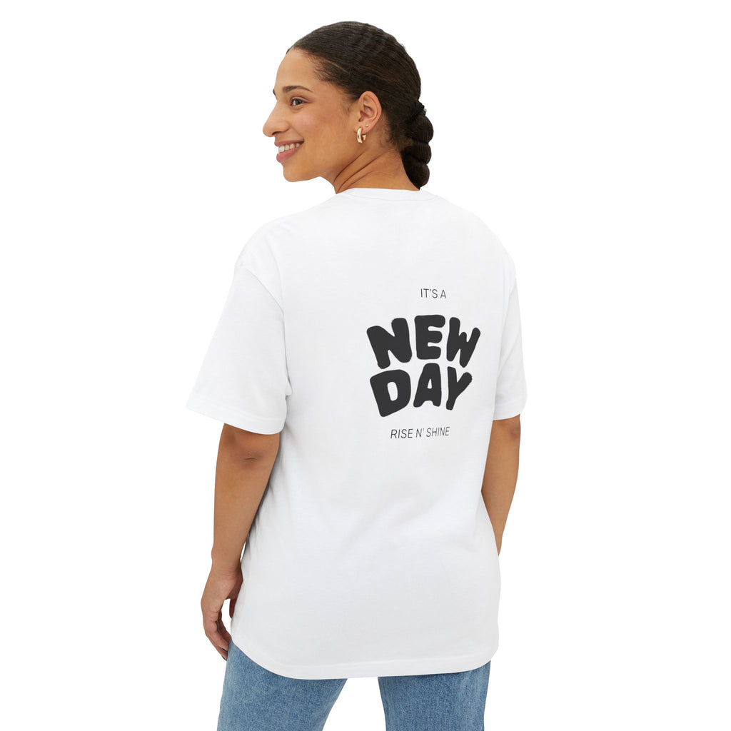 The Work Starts Now Oversized Cheer Season Tee