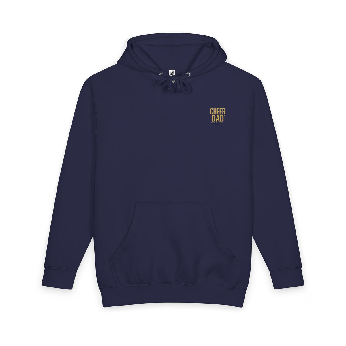 Cheer Dad Hoodie — Proud Loud All In High School Cheer Dad Pullover