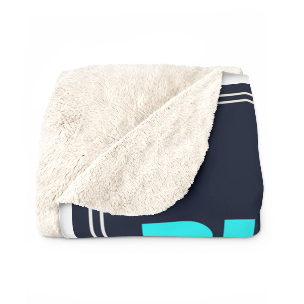 Motivational Sherpa Blanket — “Big Dreams. Bold Moves. Zero Quit.” Cozy Inspirational Throw