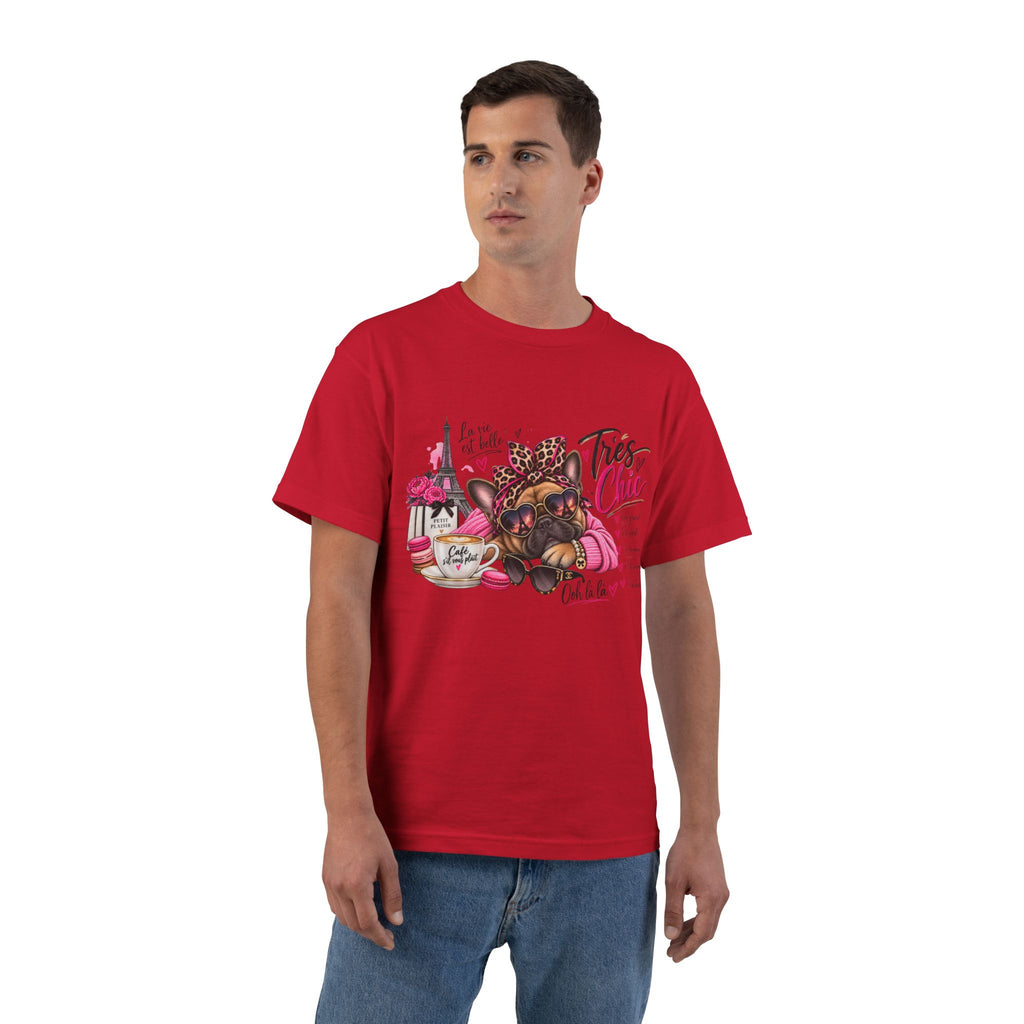 T-Shirt — Très Chic French Bulldog Graphic Tee