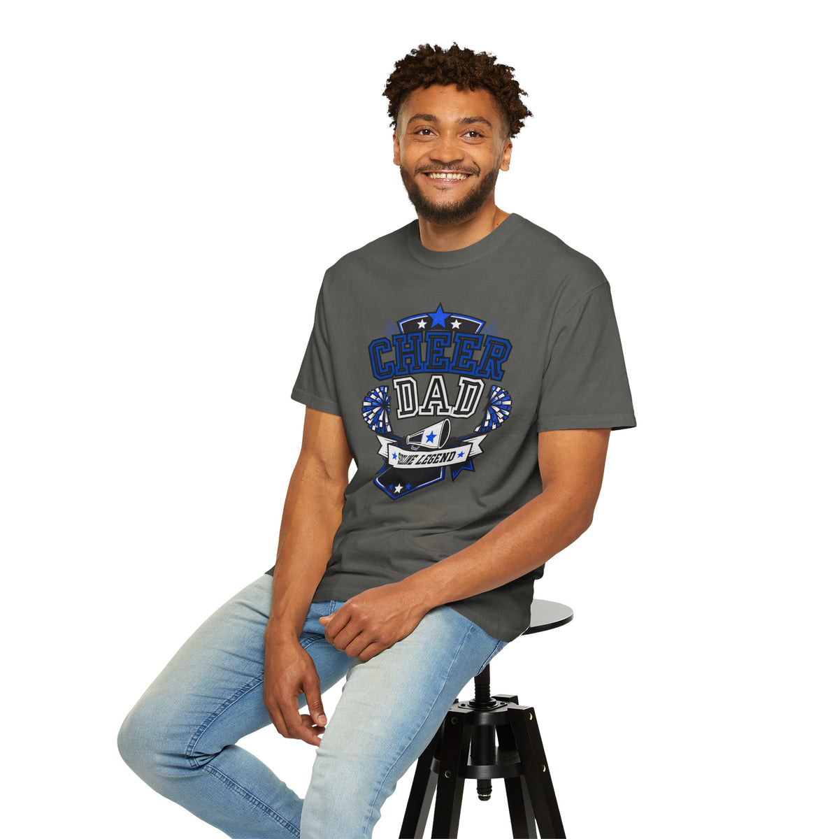 Cheer Dad T-Shirt — Sideline Legend Dad Shirt for Cheer Supporters