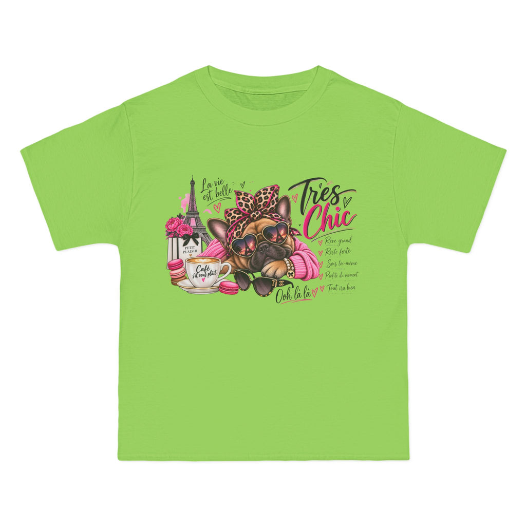T-Shirt — Très Chic French Bulldog Graphic Tee