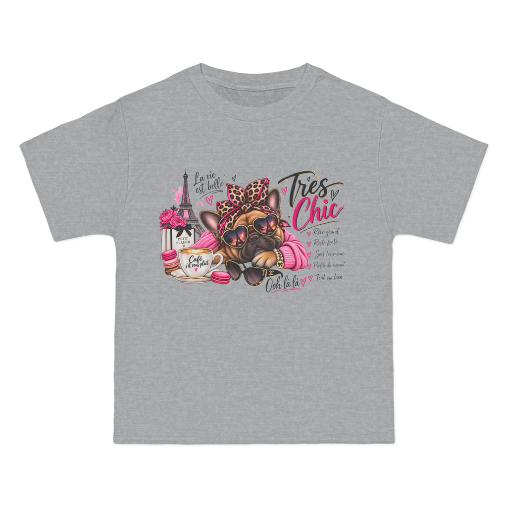 T-Shirt — Très Chic French Bulldog Graphic Tee