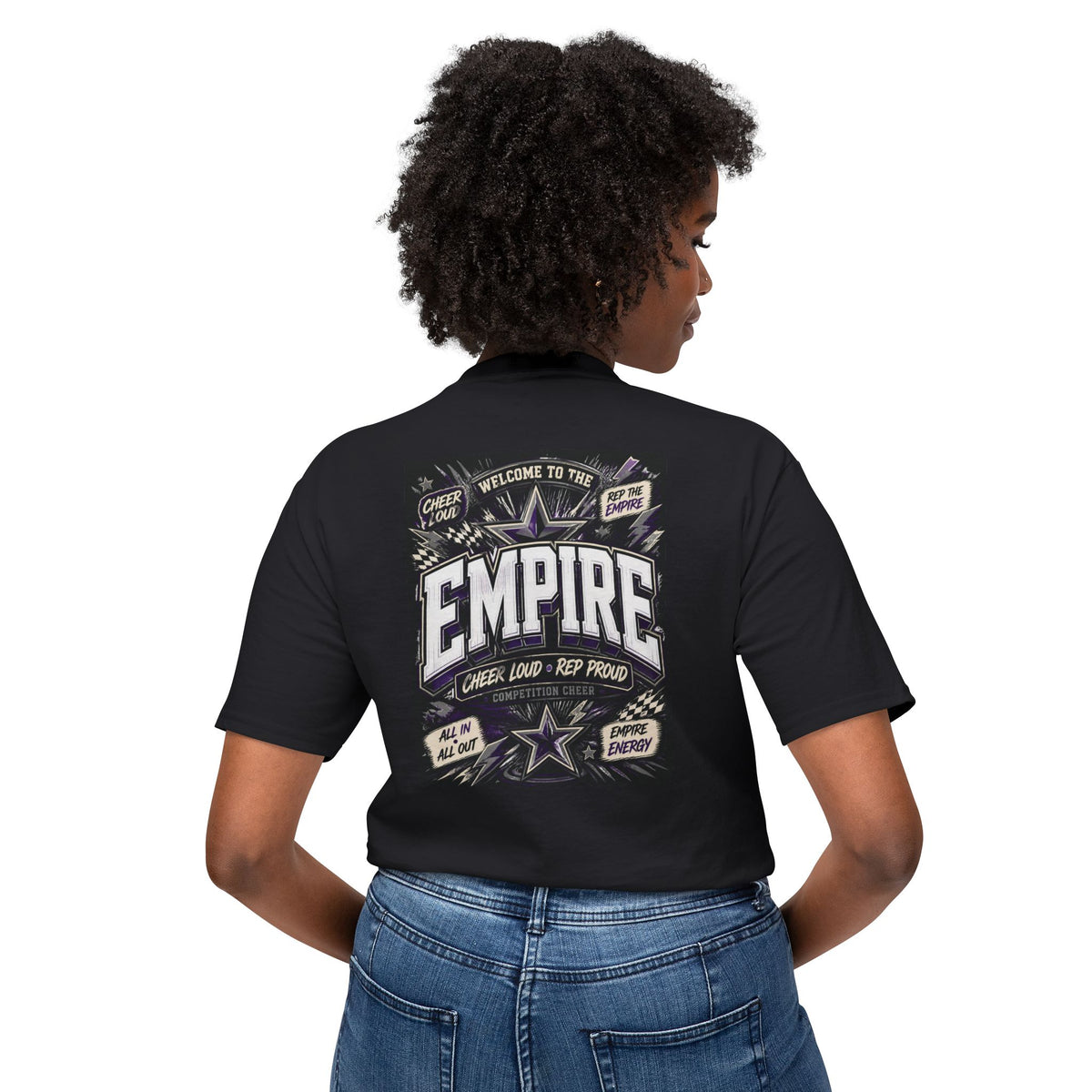 Empire Graphic T-Shirt — 'Welcome to the Empire' Retro Crew Tee