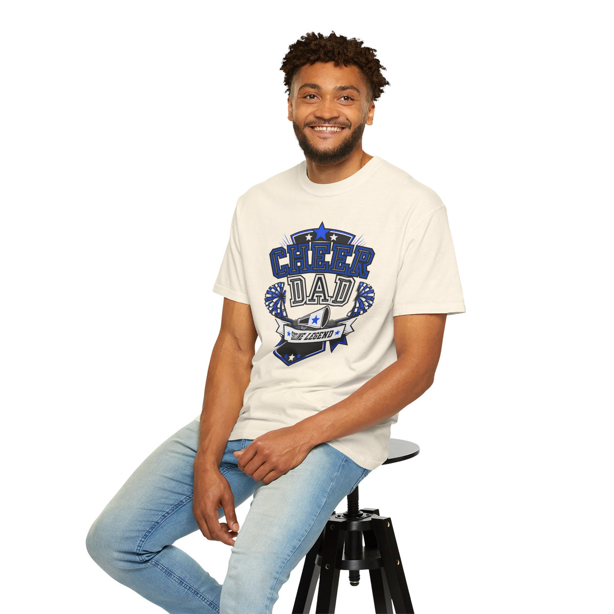 Cheer Dad T-Shirt — Sideline Legend Dad Shirt for Cheer Supporters