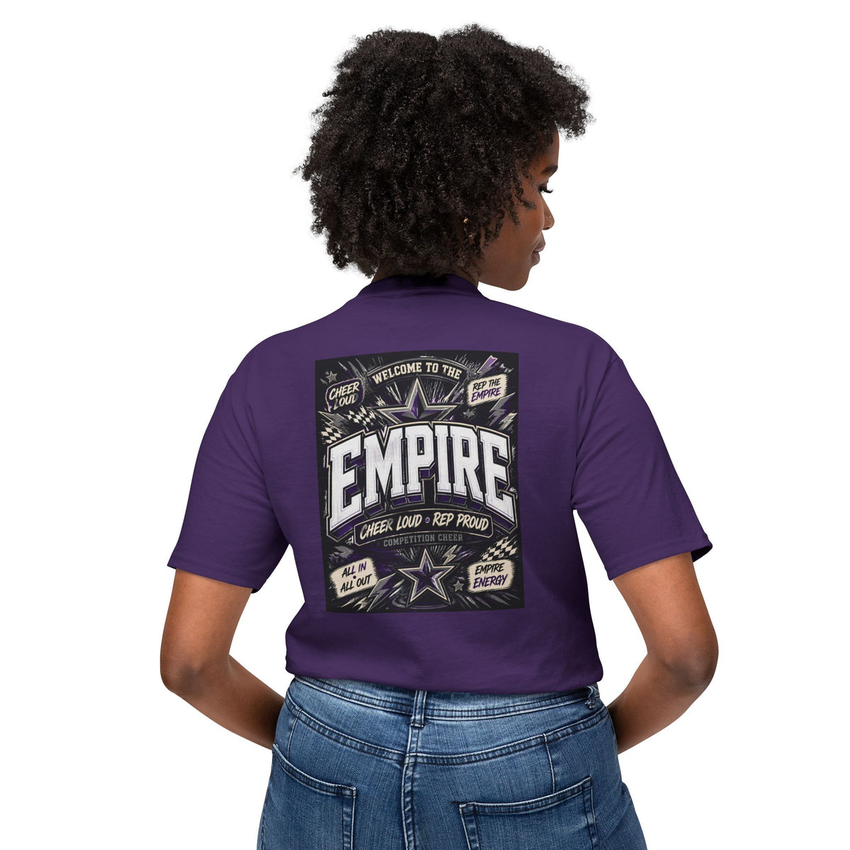 Empire Graphic T-Shirt — 'Welcome to the Empire' Retro Crew Tee