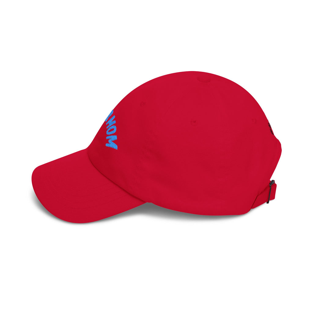 Cheer Mom Dad Cap — Embroidered ‘CHEER MOM’ Front & ‘On My Cheer Era’ Back