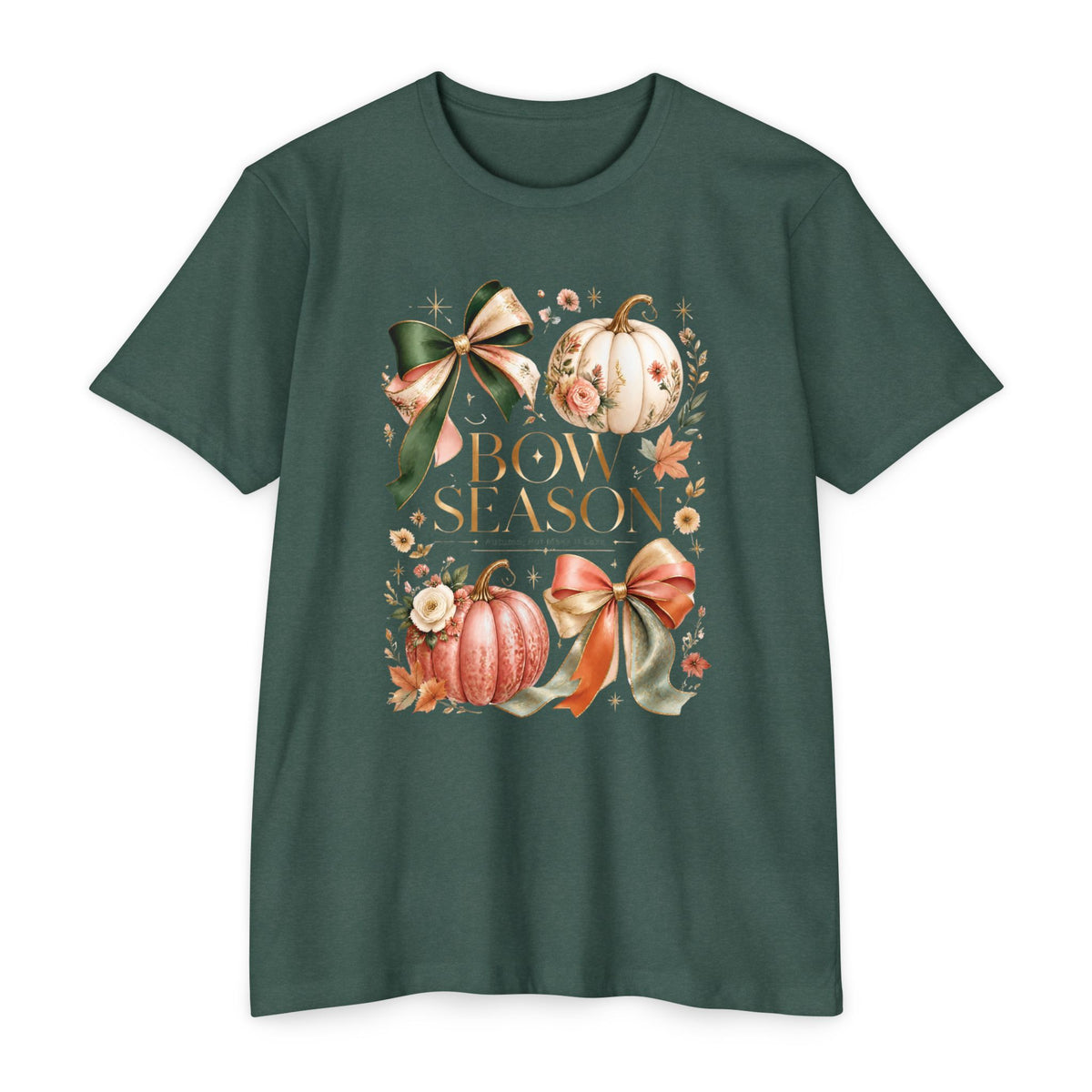 Fall Season Pumpkin Tee — 'Boo-y Season' Autumn Graphic T-Shirt