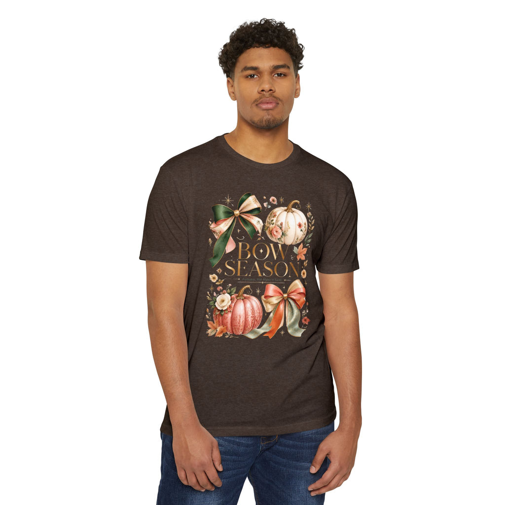 Fall Season Pumpkin Tee — 'Boo-y Season' Autumn Graphic T-Shirt