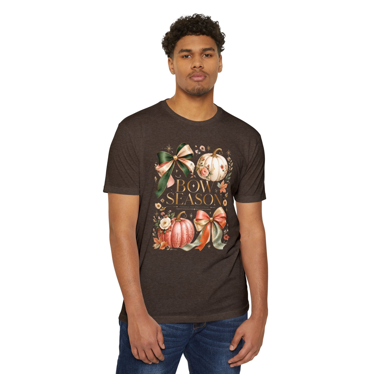 Fall Season Pumpkin Tee — 'Boo-y Season' Autumn Graphic T-Shirt