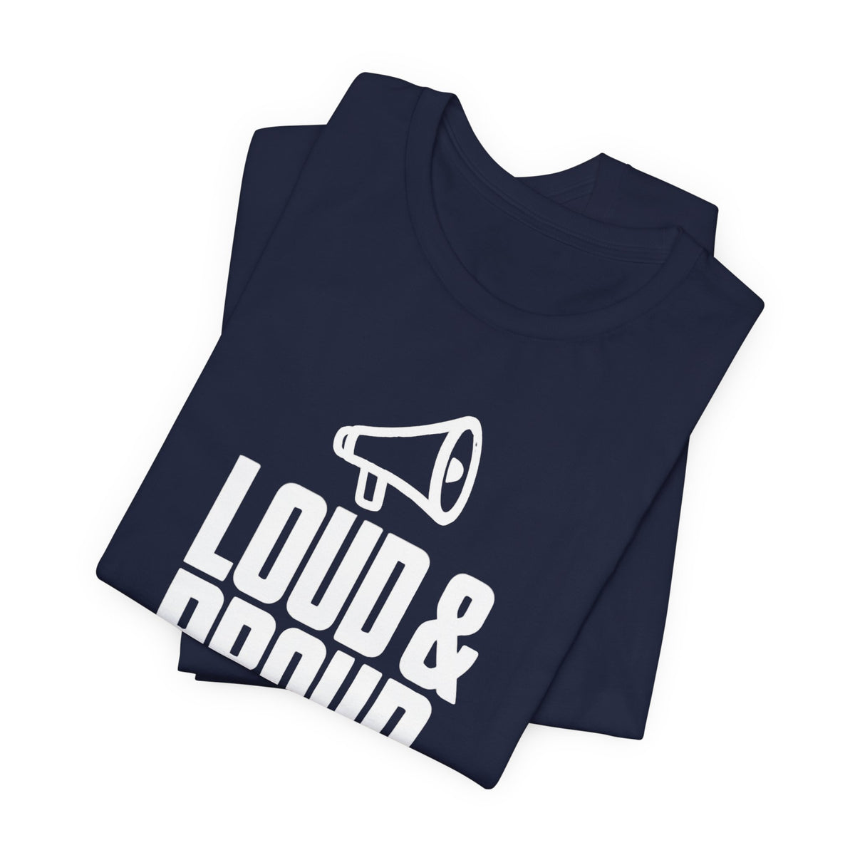 Loud & Proud — Volleyball Supporter Tee