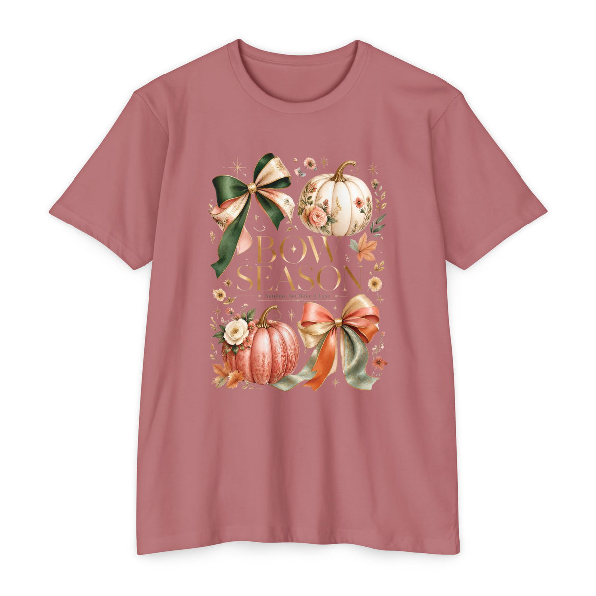 Fall Season Pumpkin Tee — 'Boo-y Season' Autumn Graphic T-Shirt