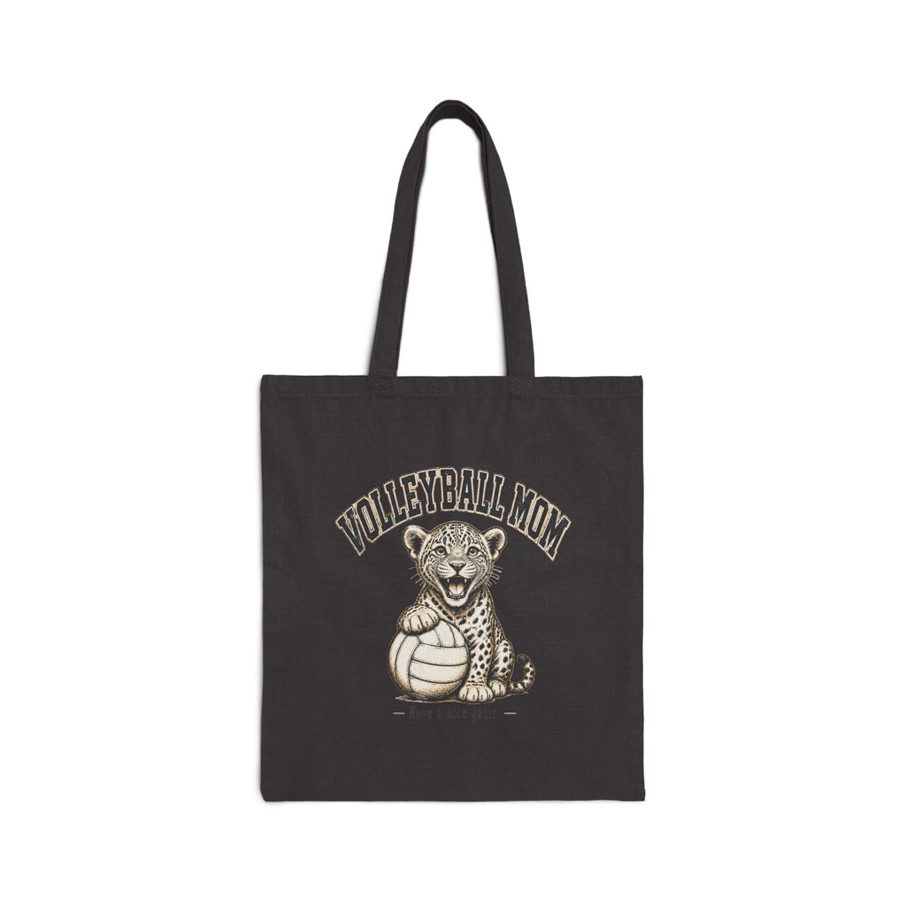 Game Day Cotton Tote Bag — Canvas Grocery & Sports Tote