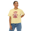Volleyball "Love the Game" Women's Boxy Tee