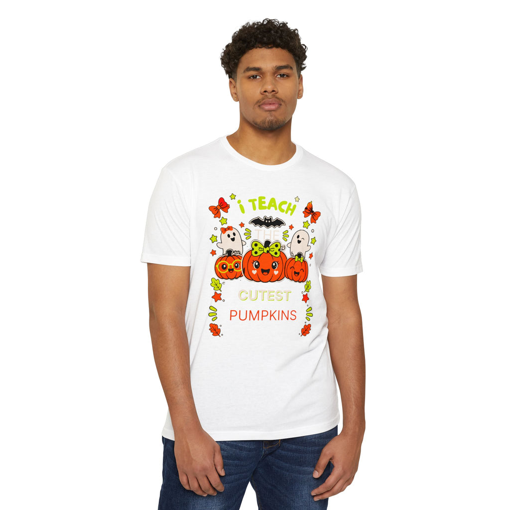 Teacher Halloween T‑Shirt — I Teach the Cutest Pumpkins Tee
