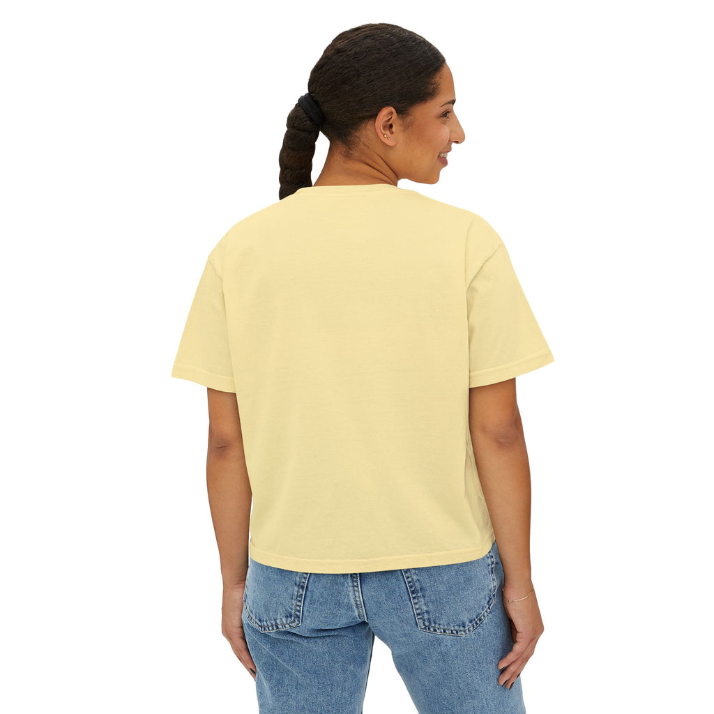 Volleyball "Love the Game" Women's Boxy Tee